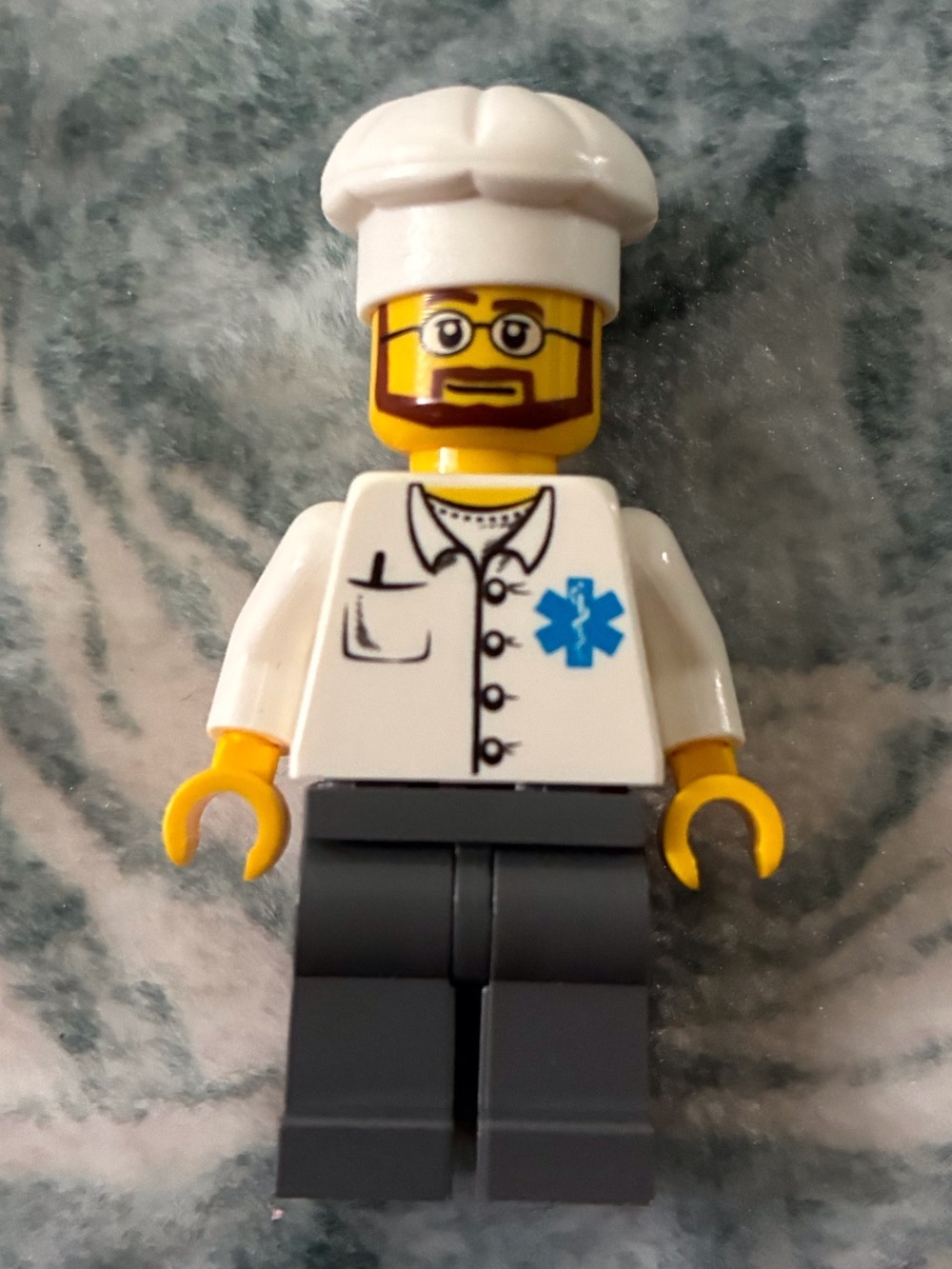 White-Coat Chef Minifigure Lego